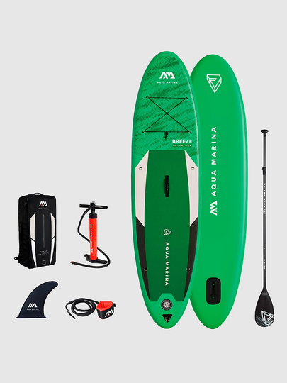 Aqua Marina Breeze 9'10 SUP Board Set kuviotu
