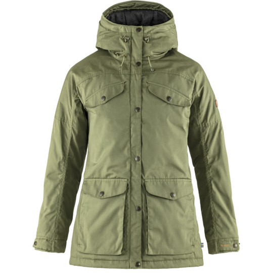 Talvitakki Fjällräven Vidda Pro Wool Padded Jacket W - Green - Naiset - L