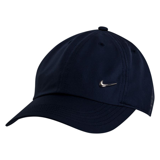 Nike Lippis H86 Metal Swoosh - Navy/hopea Lapset, koko One Size Kids