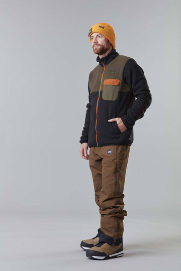 Dauwy Fleece Army Green M