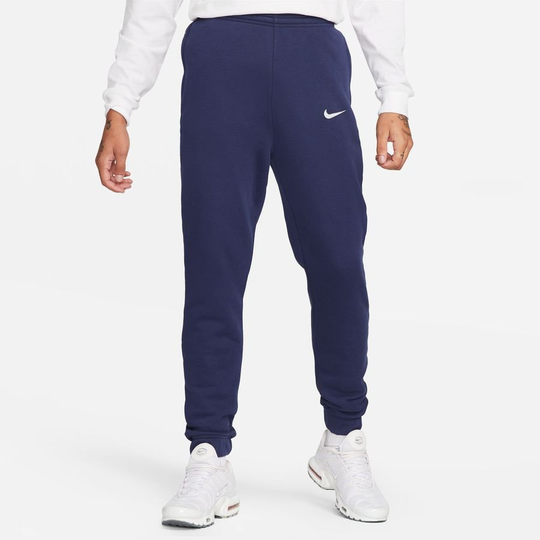 Ranska Treenihousut Fleece - Navy/valkoinen - Nike, koko Small
