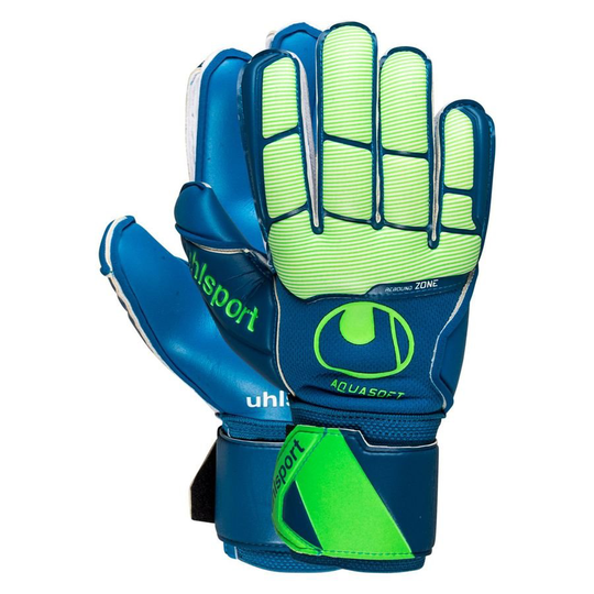 Uhlsport Maalivahdin Hanskat Aquasoft - Sininen/Vihreä
