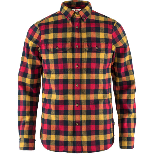 Fjällräven Skog Shirt M - True Red - Miehet - L