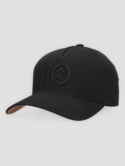 Tentree Logo Cork Brim Altitude Cap musta