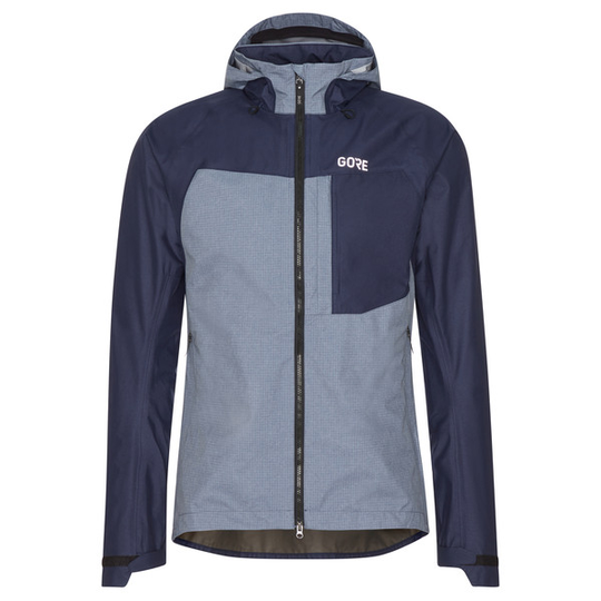 Gore Wear Gore C5 Gore-tex Trail Hooded Jacket - Orbit Blue - Miehet - S