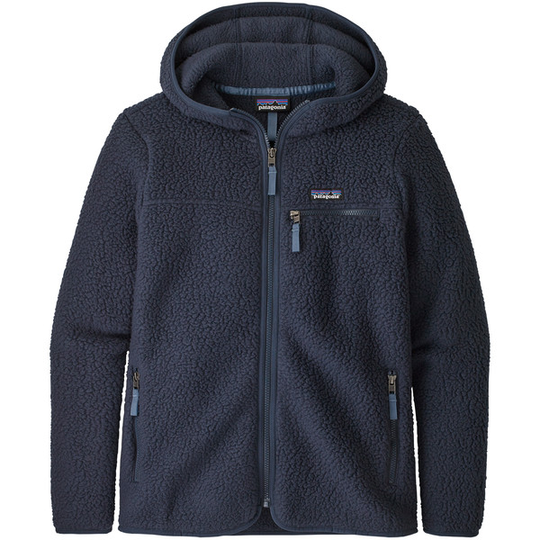Patagonia W' S Retro Pile Hoody - New Navy - Naiset - L