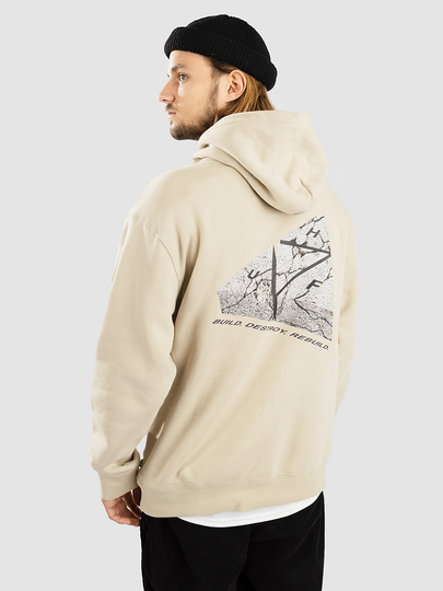 HUF Withstand TT Hoodie ruskea