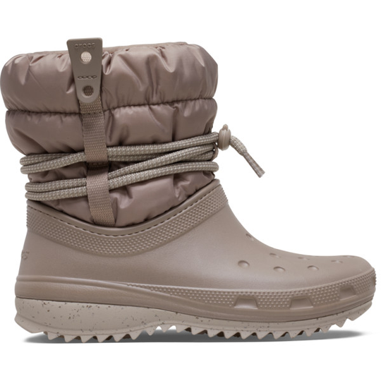 Crocs Classic Neo Puff Luxe Boot - Mushroom - Unisex - W10