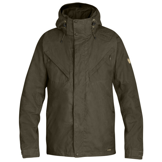 Fjällräven Drev Jacket M - Dark Olive - Miehet - L