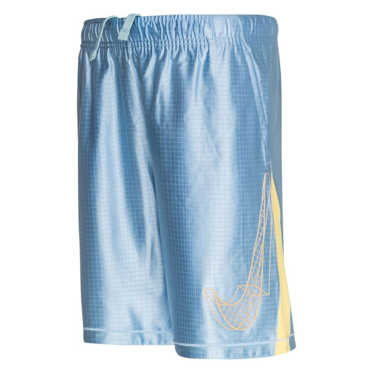 Nike Shortsit Dri-FIT Graphic - Sininen/Keltainen Lapset