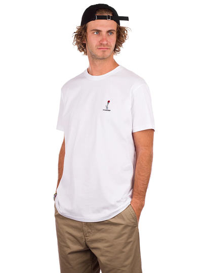 Iriedaily Rosebong Emb T-Shirt valkoinen
