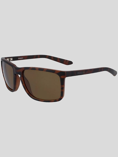 Dragon Melee XL Matte Tortoise Sunglasses ruskea