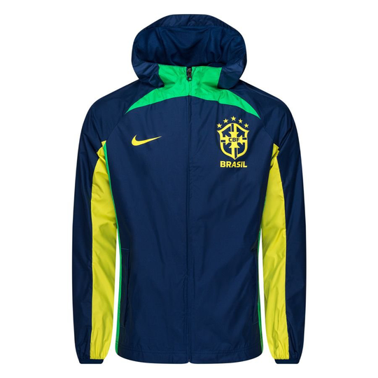 Brasilia Treenitakki Awf - Navy/keltainen - Nike, koko X-Large