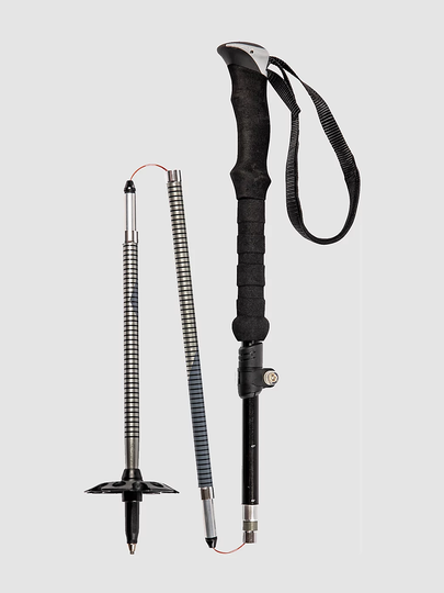 Nitro 4 Pcs Alu Telescopic Poles musta
