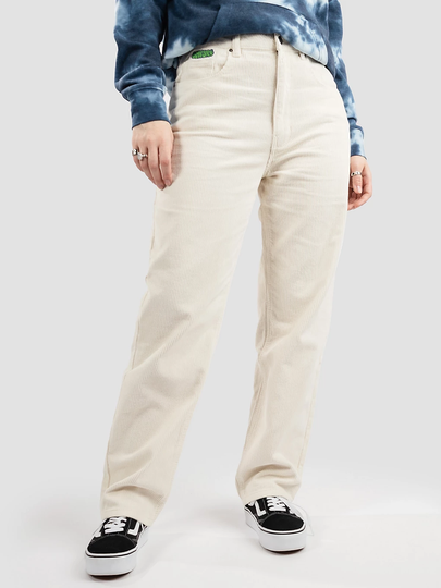 Empyre Tori 90S Skate Corduroy Pants valkoinen