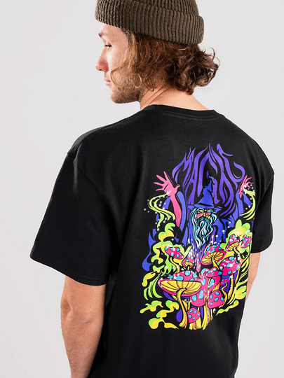 A.Lab Magic Mushrooms T-Shirt musta