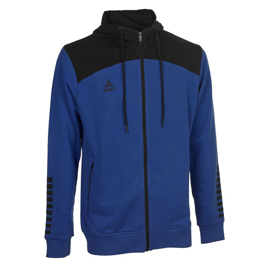 Select Huppari Oxford - Sininen/Musta