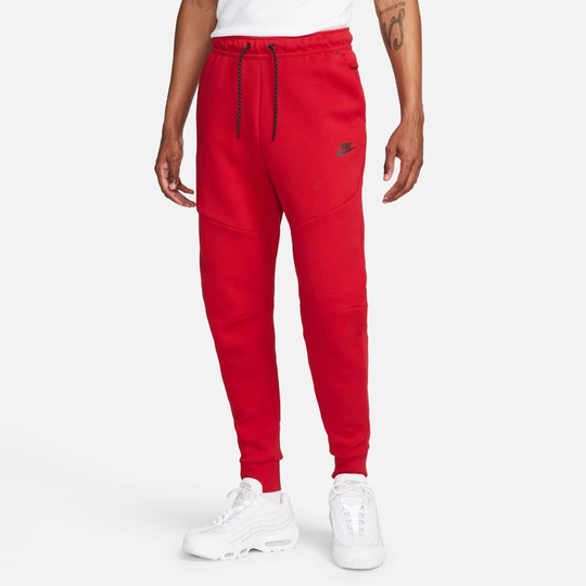 Nike Collegehousut NSW Tech Fleece - Punainen/Musta