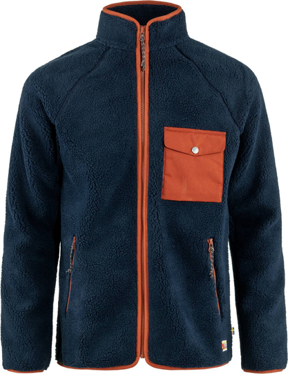 Vardag Pile Fleece M Navy/Oranssi L