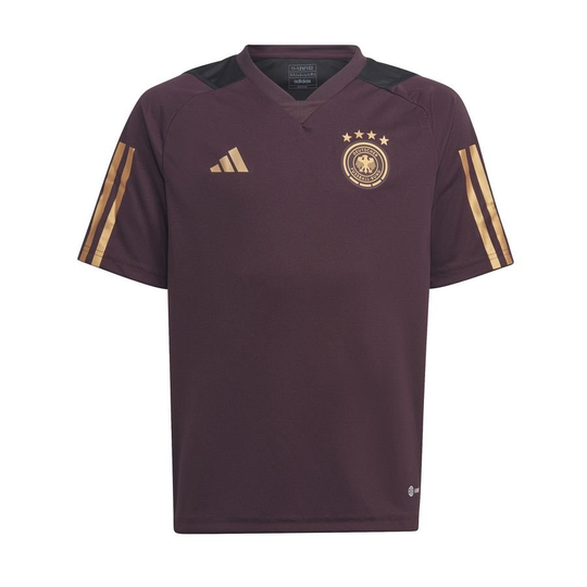 Saksa Treenipaita Tiro 23 Mm 2022 - Bordeaux/kulta Lapset - adidas, koko 164 cm