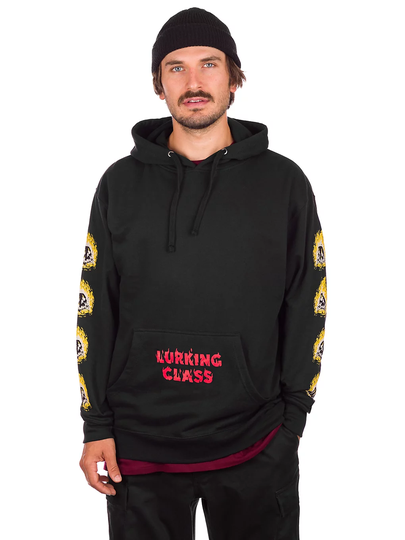 Lurking Class Trust No Suits x Matt Stikker Collab Hoodie musta