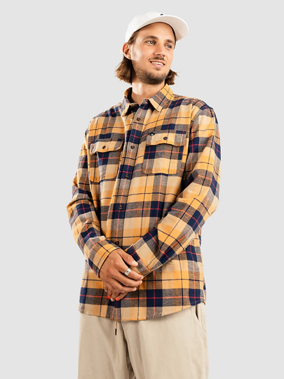 Quiksilver Kinsale Shirt ruskea