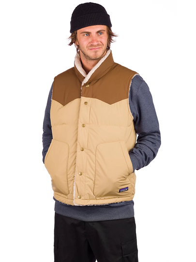 Patagonia Reversible Bivy Down Vest ruskea