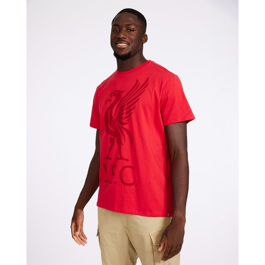 Liverpool T-paita Liverbird - Punainen - Liverpool Fc, koko Small
