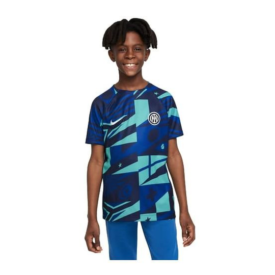 Inter Treenipaita Dri-FIT - Sininen/Valkoinen Lapset