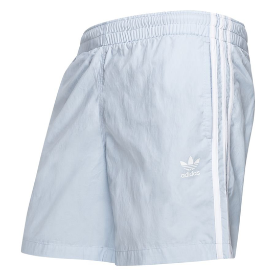 adidas Uimashortsit 3-Stripes - Sininen/Valkoinen