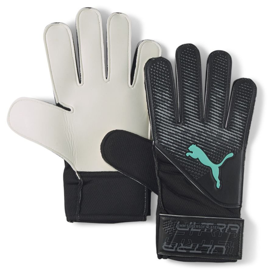 PUMA Maalivahdin Hanskat Ultra Grip 4 RC Eclipse - Musta/Turkoosi
