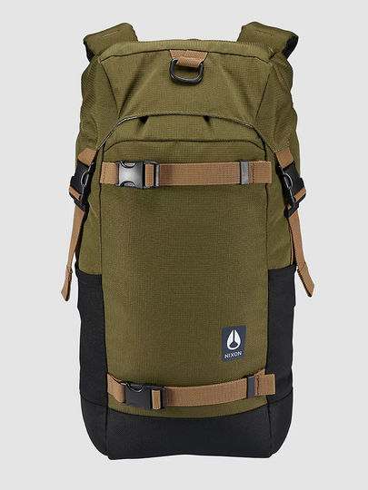 Nixon Landlock 4 Backpack vihreä