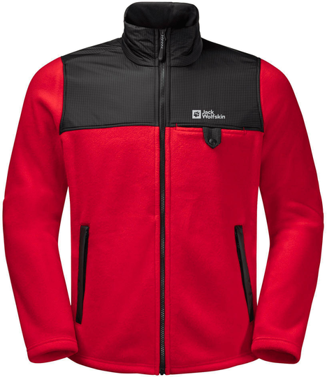 Men's Grizzly Full Zip Punainen S
