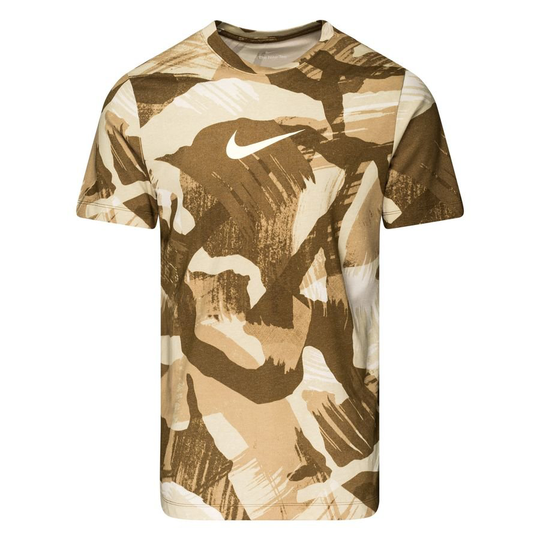 Nike Treenipaita Dri-FIT Camo - Ruskea