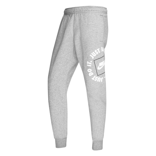 Nike Collegehousut NSW Fleece JDI - Harmaa/Valkoinen
