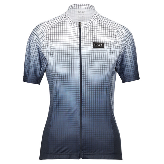 Gore Wear Grid Fade Jersey Womens - Orbit Blue/white - Naiset - 34