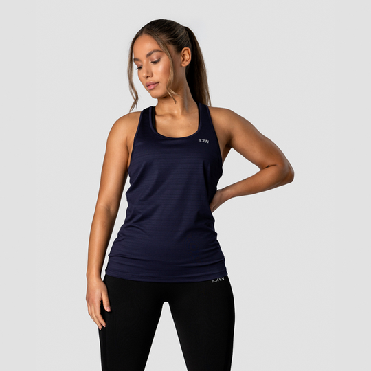 Everyday Mesh Tank Top, Navy