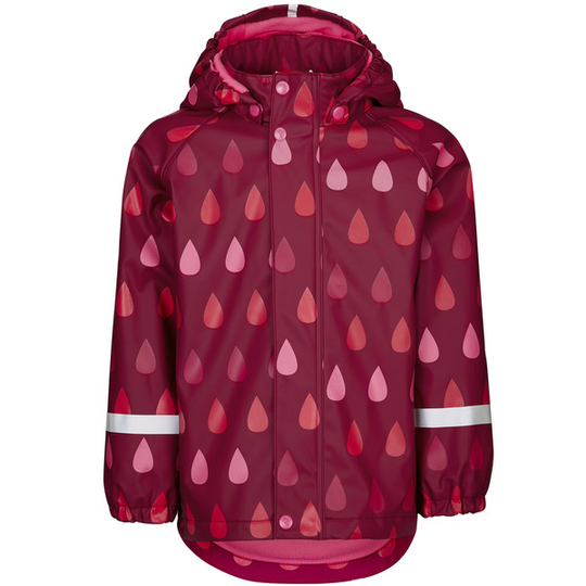 Reima Koski Raincoat - Jam Red - Lapset - 92