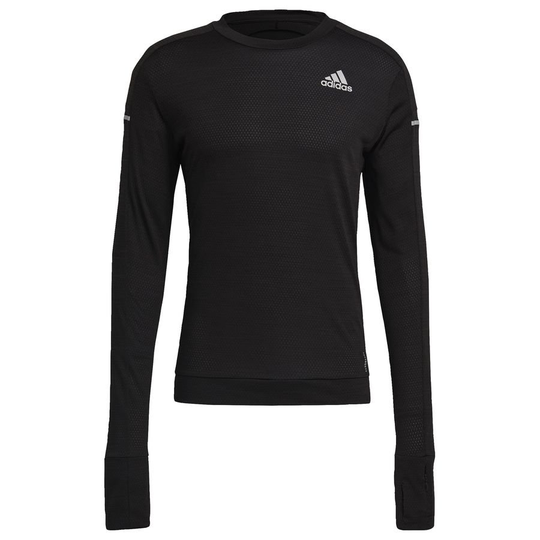 adidas Juoksupaita COOLER - Musta Pitkähihainen