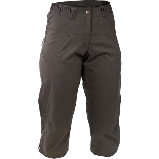 Warmpeace Flash 3/4 Lady Pants - Black Coffee - Naiset - S