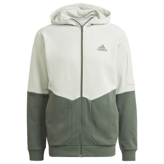 adidas Huppari Essentials for Gameday Full Zip - Vihreä