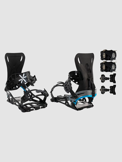 Karakoram Split Interface 2023 Splitboard Bindings musta