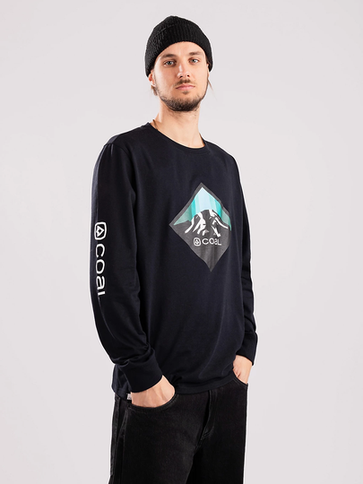 Coal Tracker Long Sleeve T-Shirt musta