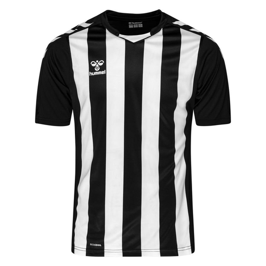 Hummel Pelipaita Core Striped - Musta/Valkoinen Lapset