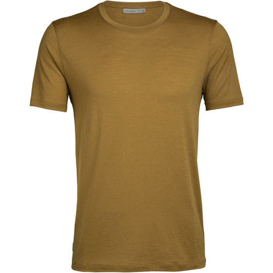 Icebreaker M Tech Lite Ss Crewe - Curry - Miehet - L