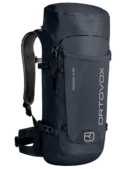 Ortovox Traverse 30L Dry Backpack musta