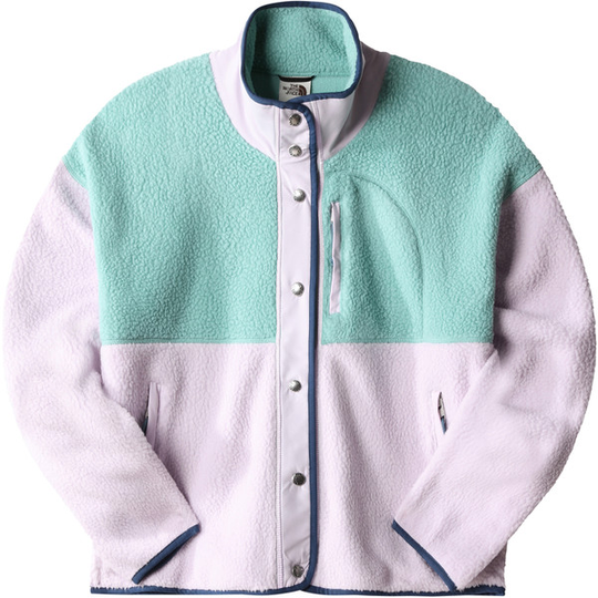 The North Face W Cragmont Fleece Jacket - Wasabi-lavender Fog-shady Blue - Naiset - XS