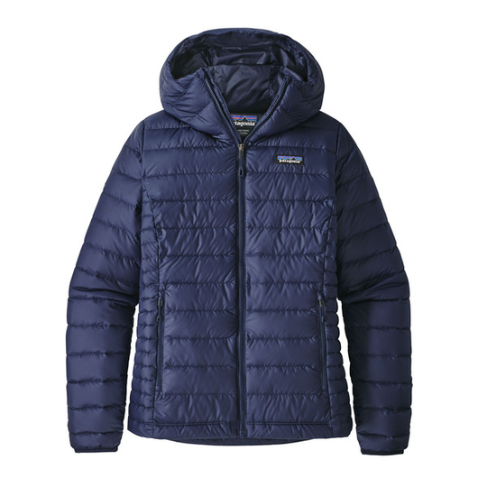 Patagonia W' S Down Sweater Hoody - Classic Navy - Naiset - XS