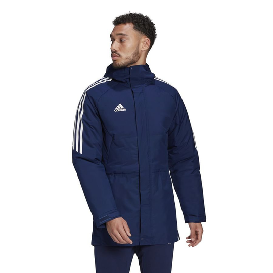 adidas Takki Condivo 22 Stadium Parka - Navy/Valkoinen