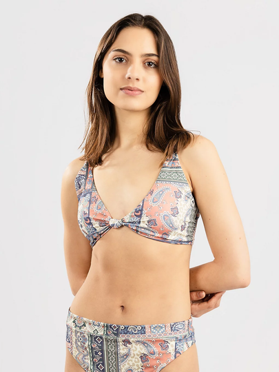 Quiksilver Classic Knot Trilette Bikini Top kuviotu